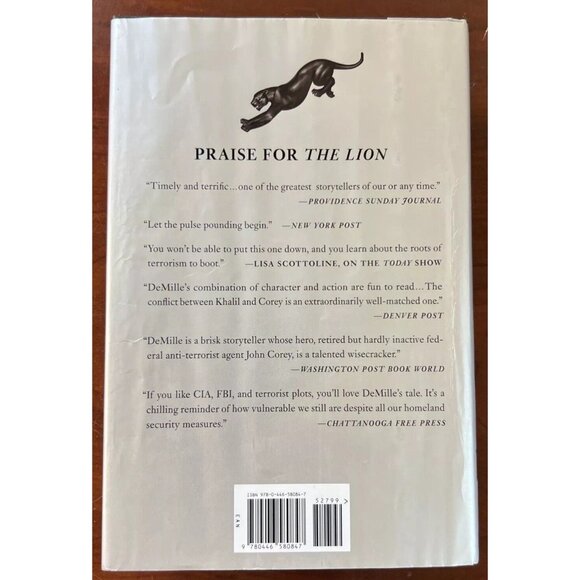 The Panther (A John Corey Novel) By Nelson DeMille Hardcover Book - Picture 5 of 5